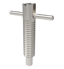 Spring Loaded Pin - Inch - T-Handle
