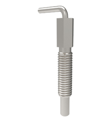 Spring Loaded Pin - Inch - Lever Handle