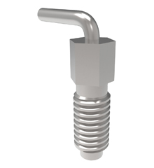 Spring Loaded Pin, Stubby - Inch - Lever Handle