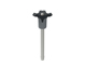 Product QR1714, Ball Lock Pins - Single Acting - Grey Plastic Handle self-locking - stainless steel 1.4305 (AISI 303)