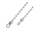 Product LA1220, Lanyard - Bead Chain stainless steel