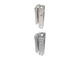 Product HH0730, Concealed Pivot Hinges - Lift Off 20 & 24mm door return - weld and oval head screw