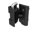 Product HH0410, Corner Hinge - 24 to 26mm Door Return cut out and counter sunk screw - zinc