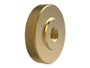 Product B0109., Brass Flat Knurled Nuts DIN 467