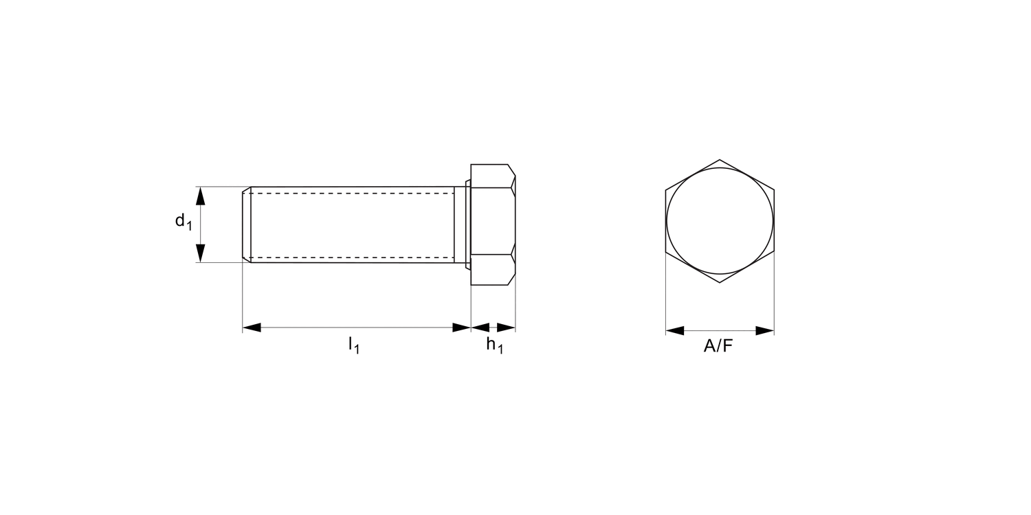 B0004.B0 Hexagon Head Set Screws