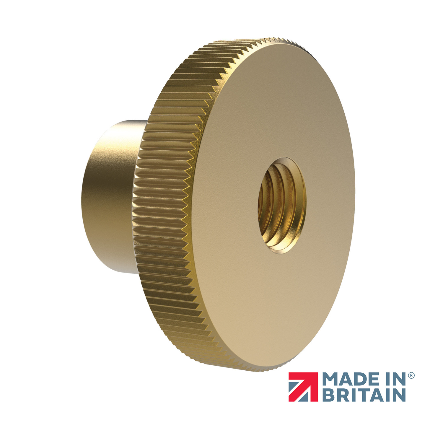 B0103.B0 Brass Knurled Nuts