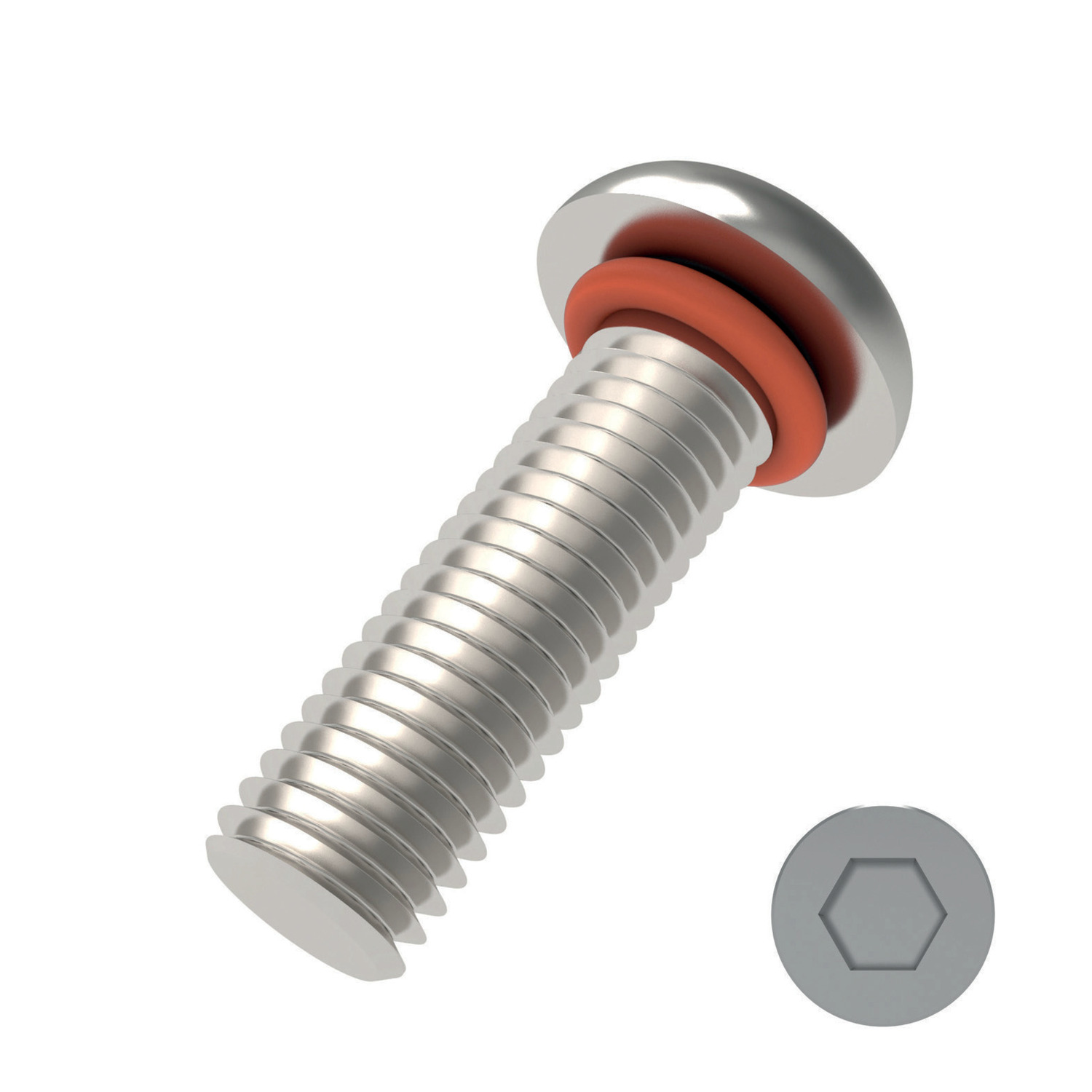 T0174 Button Head Seal Screws