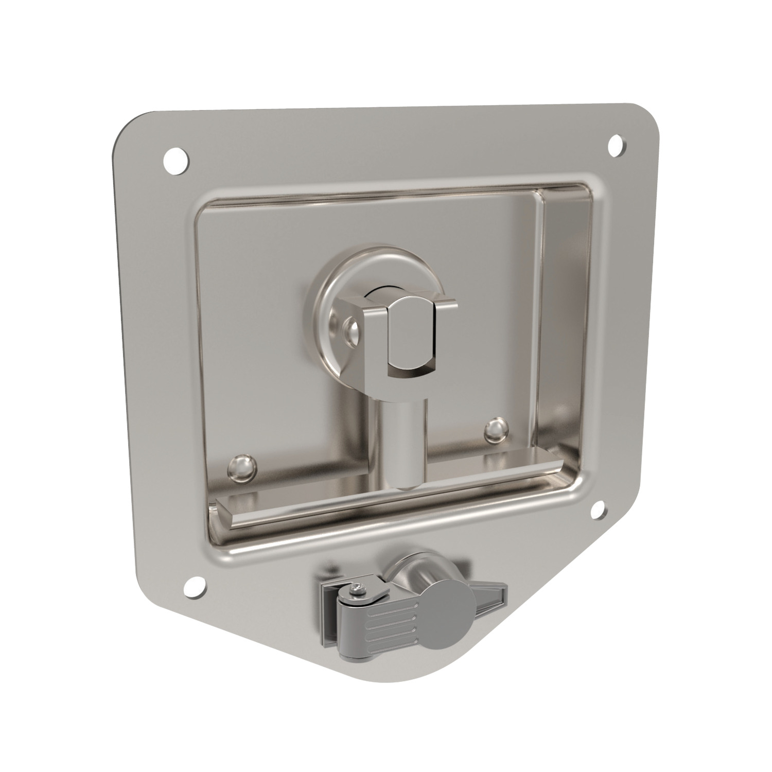 PL0580 Cam Latch - Flush T-handle - Rod Control