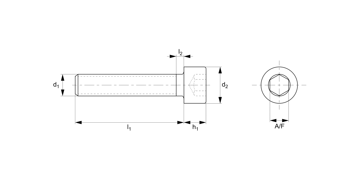 N0500.MP Cap Head Hexagon Socket