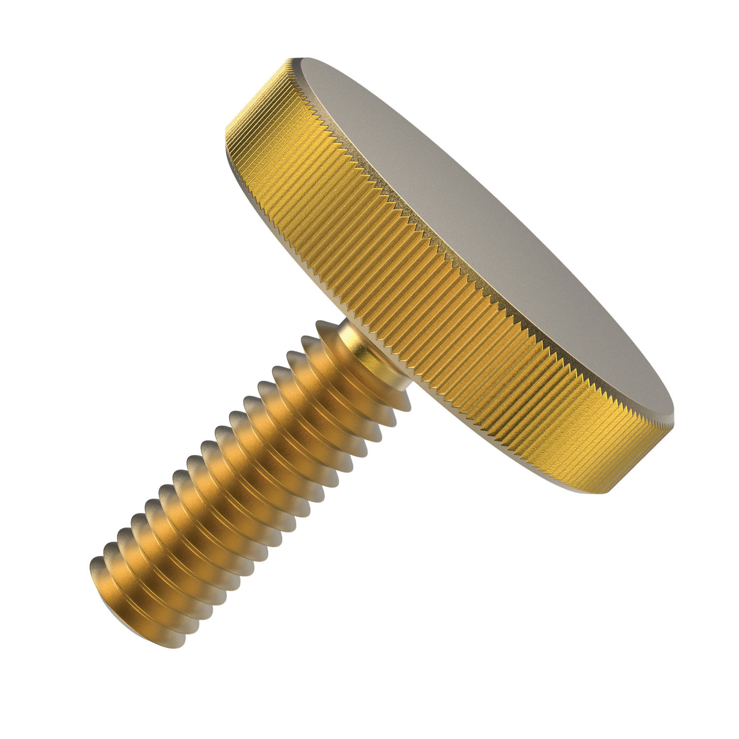 B0106.B0 Flat Knurled Thumb Screws