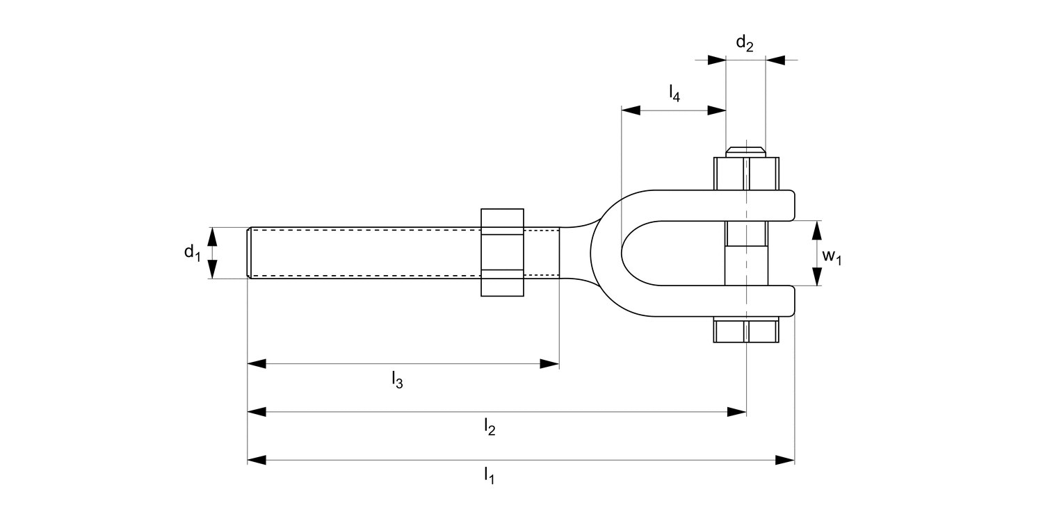 LP1364 Jaws for Turnbuckles