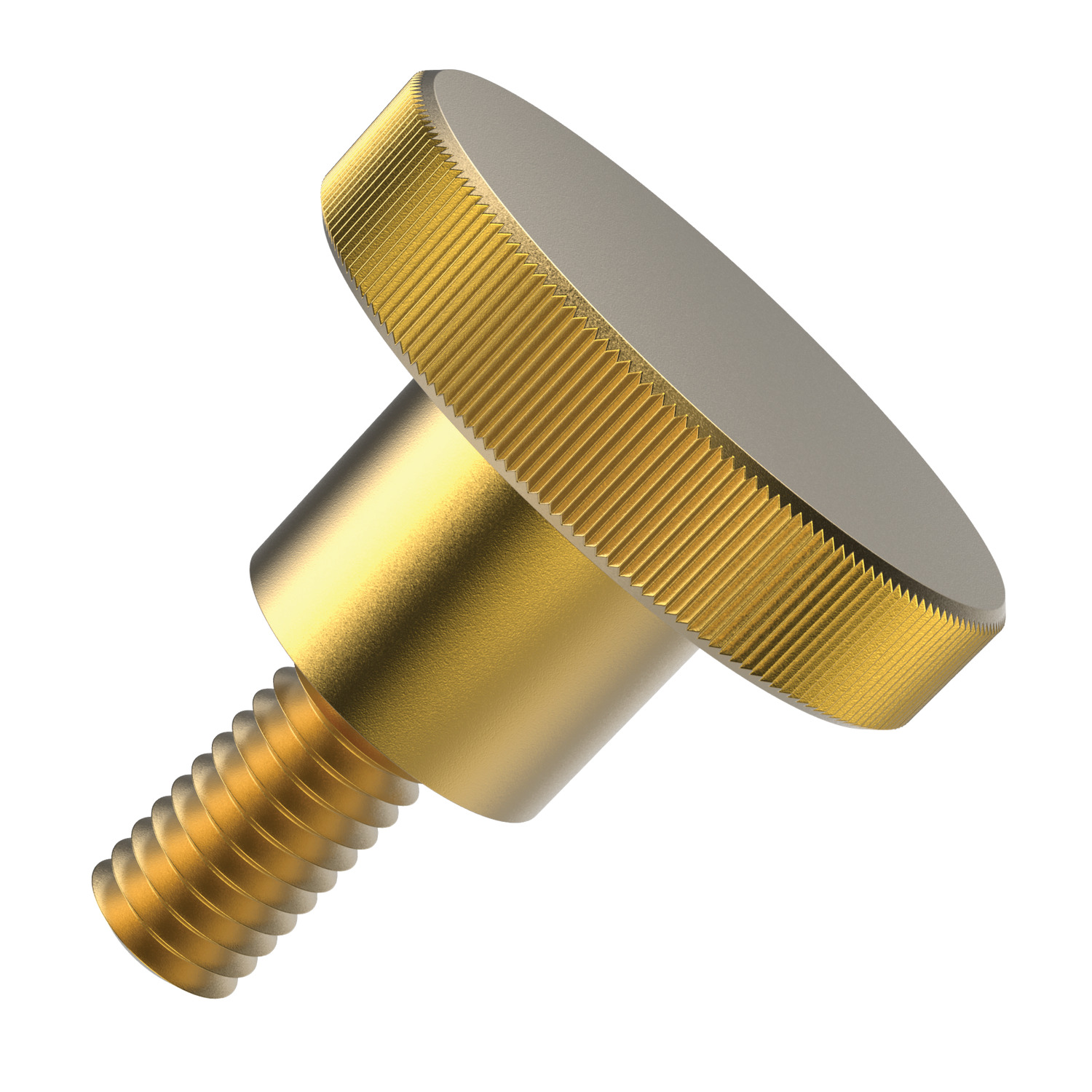 B0100.B0 Brass Knurled Thumb Screws