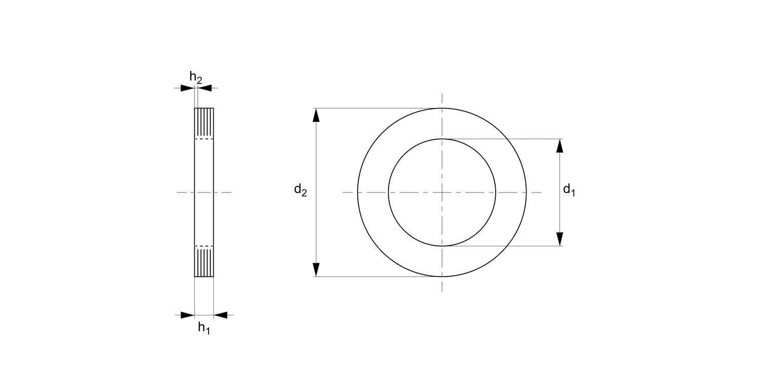 B0418.B0 Laminated Shim Spacers