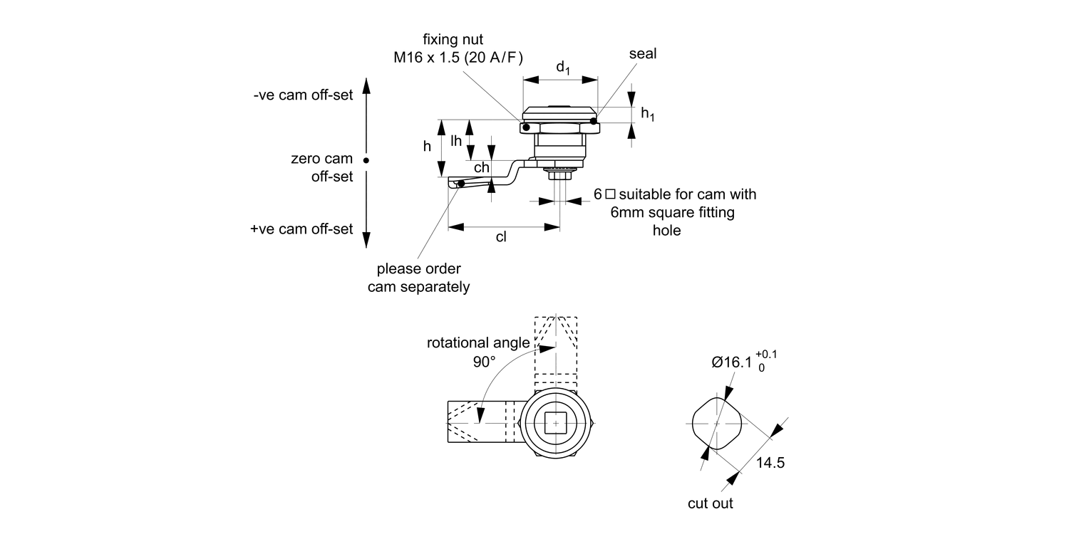 CC0500 Mini Cam Latches
