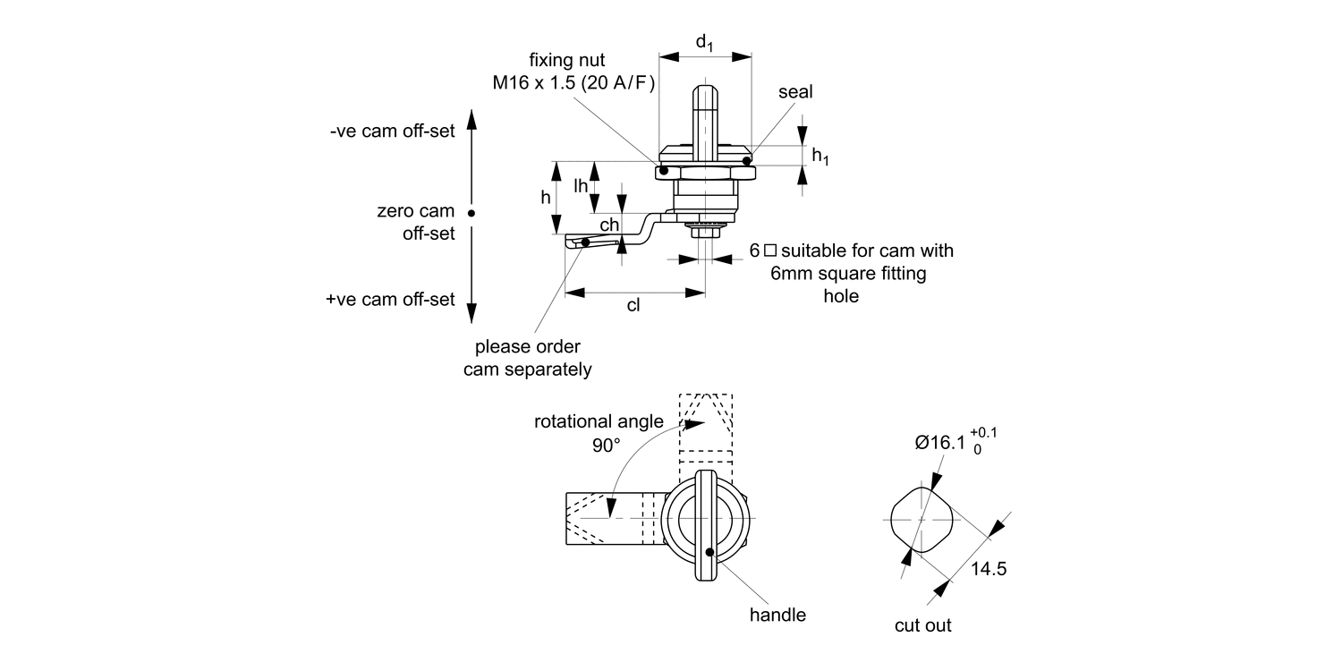 CC0502 Mini Cam Latches