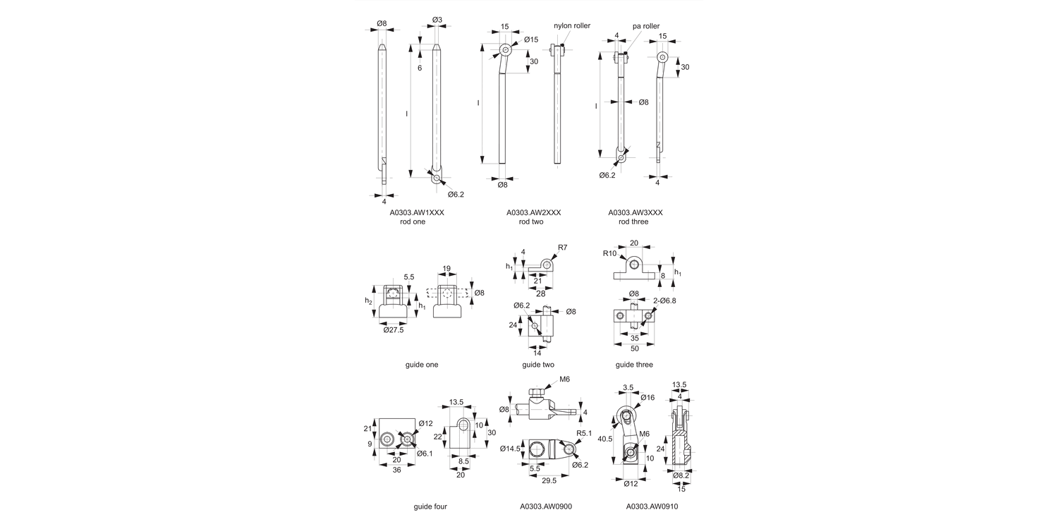 CC0340 Multi-Point Latching Set