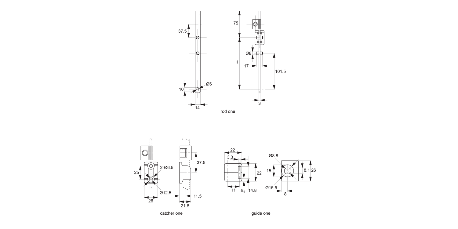 CC0355 Multi-Point Latching Set