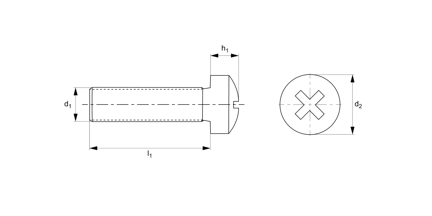 B0029.B0 Phillips Pan/HD Screws