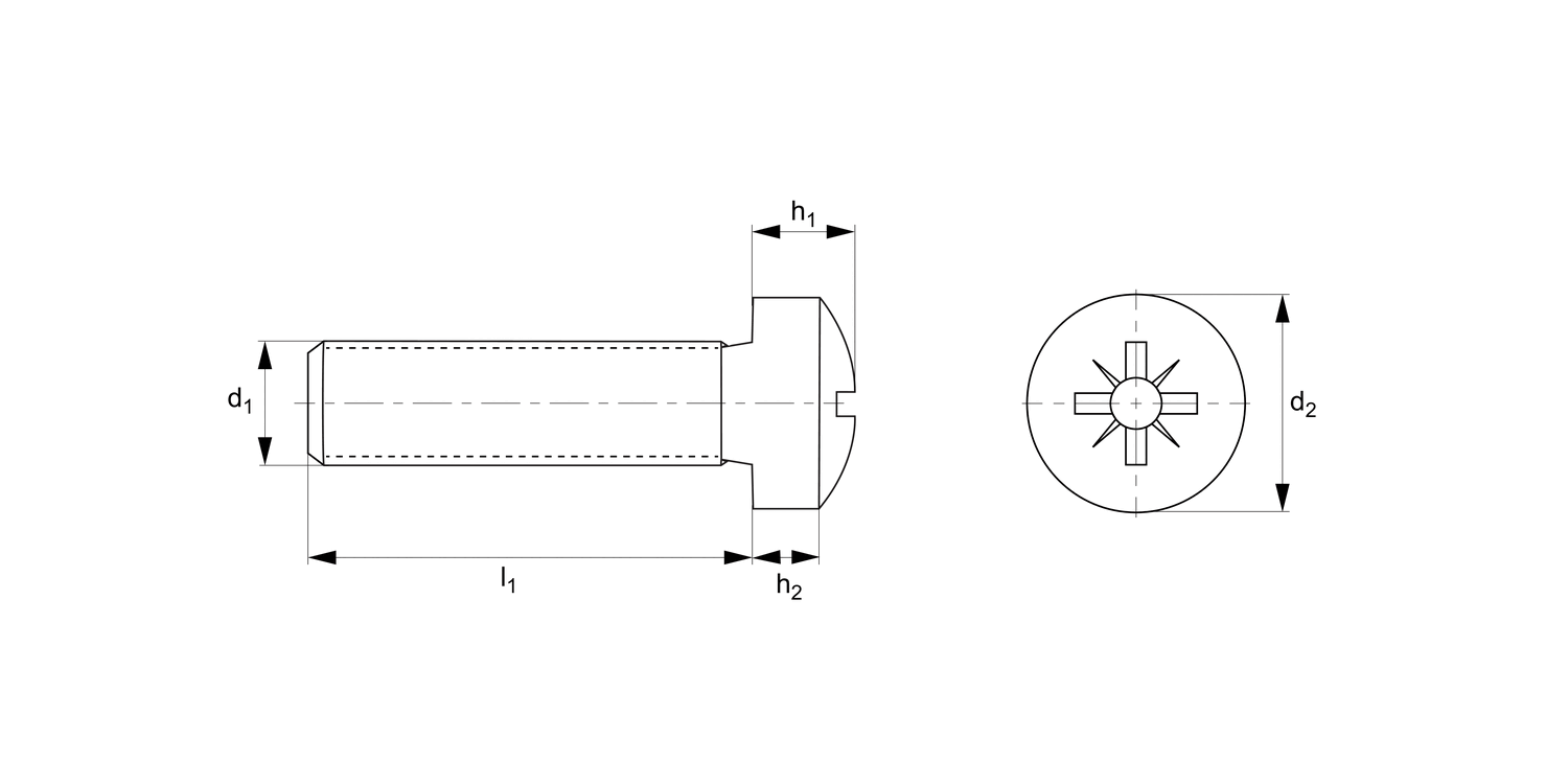 T0235.A2 Pozi Pan Head Screws