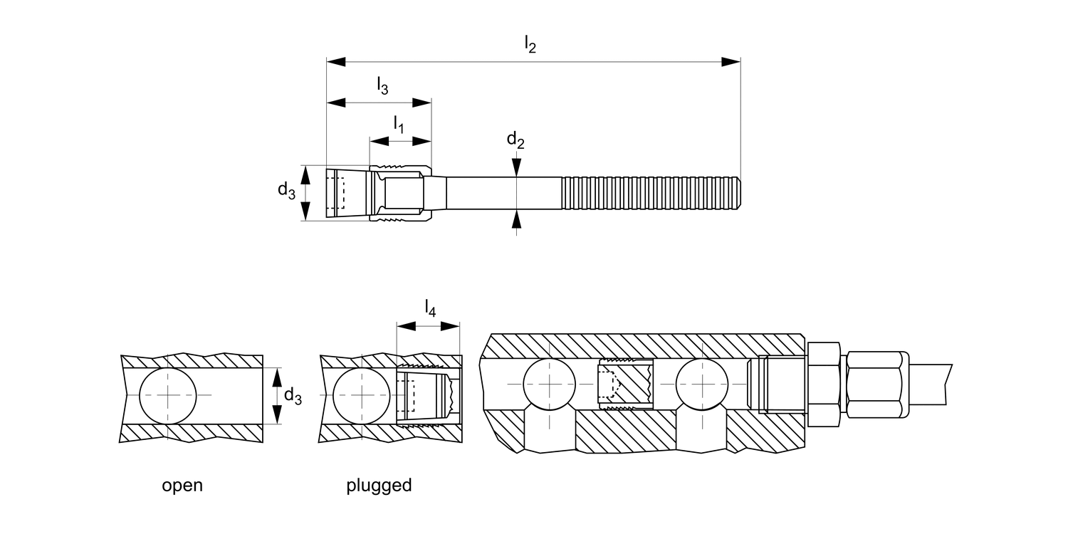 SE0520 Pull Expansion Sealing Plugs