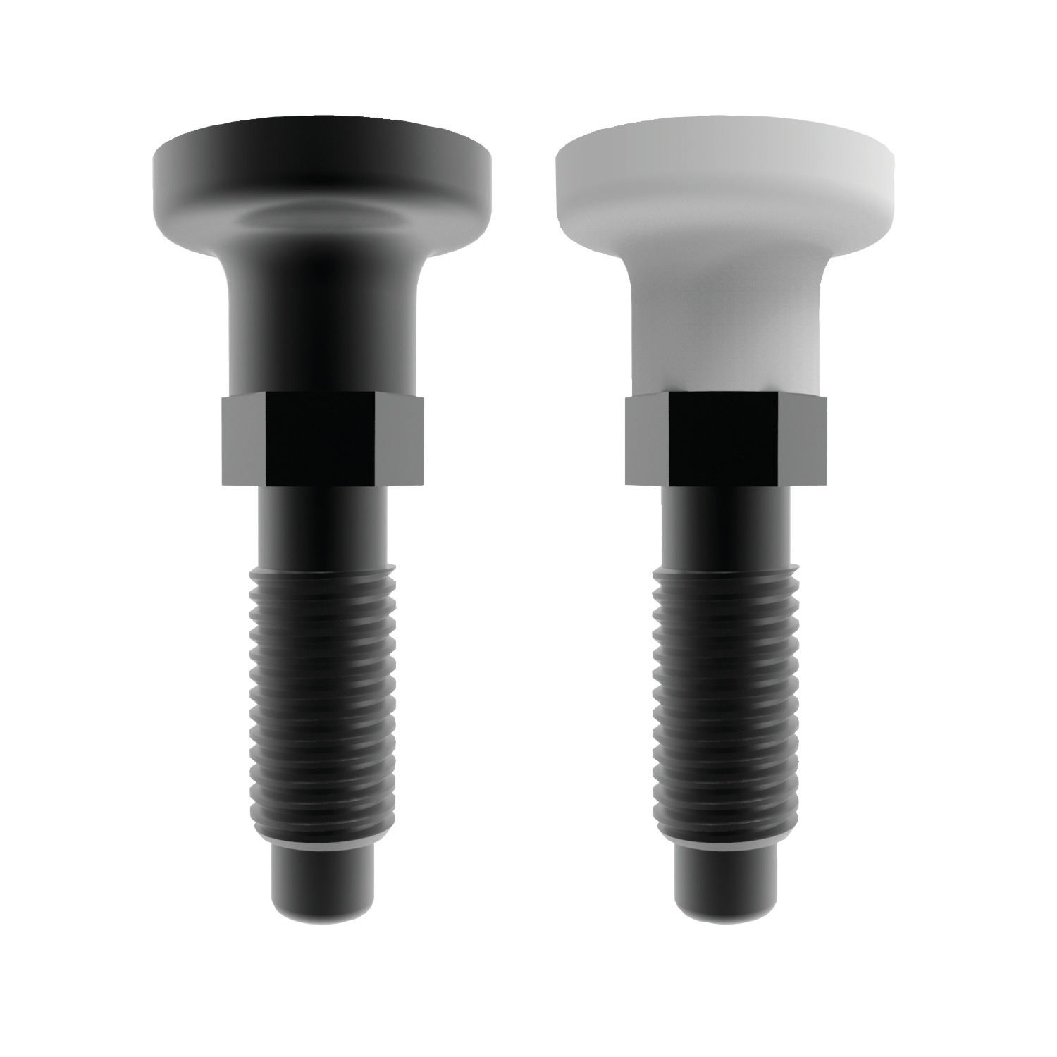 SL1616 Spring Loaded Pin - Inch - Pull Grip