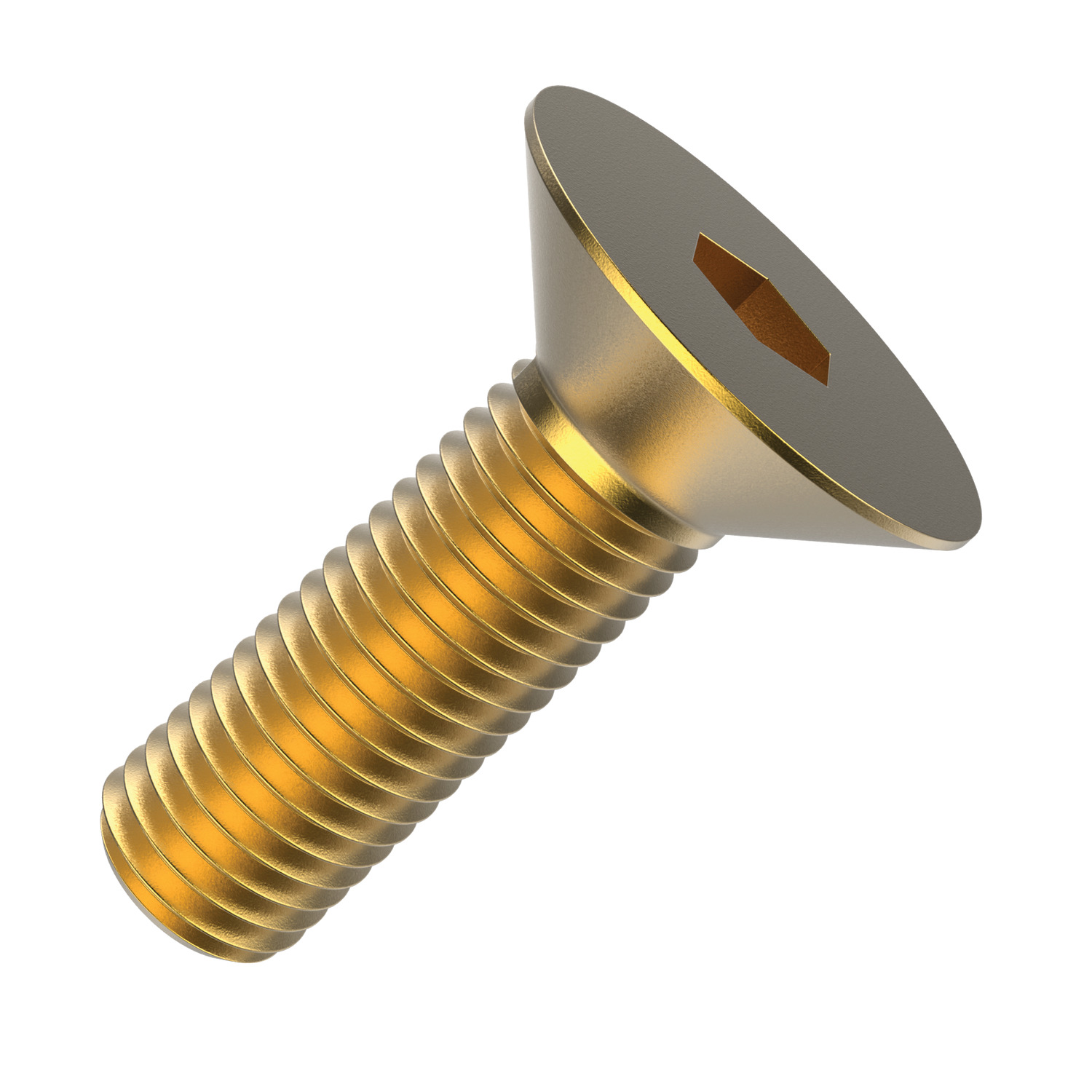 Solid Brass Hex Head Cap Screws Bolts - Choose Size M12, M14, M16 - Right Hand Thread