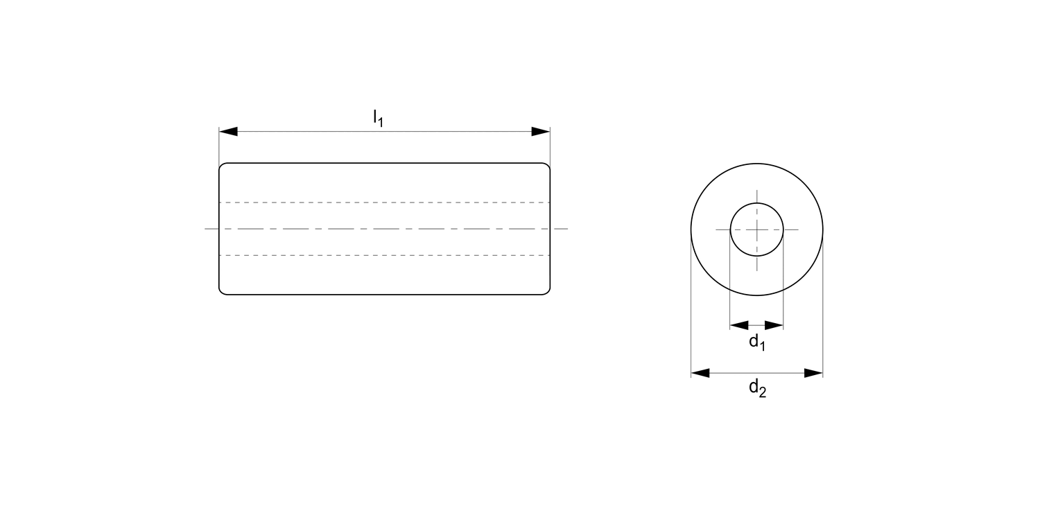 N6000.66N.1 Spacers  - I/D 2,6 - 5,2