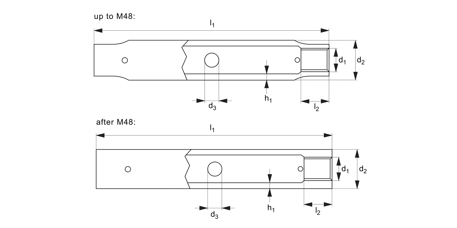 LP1300 Pipe Body Turnbuckles