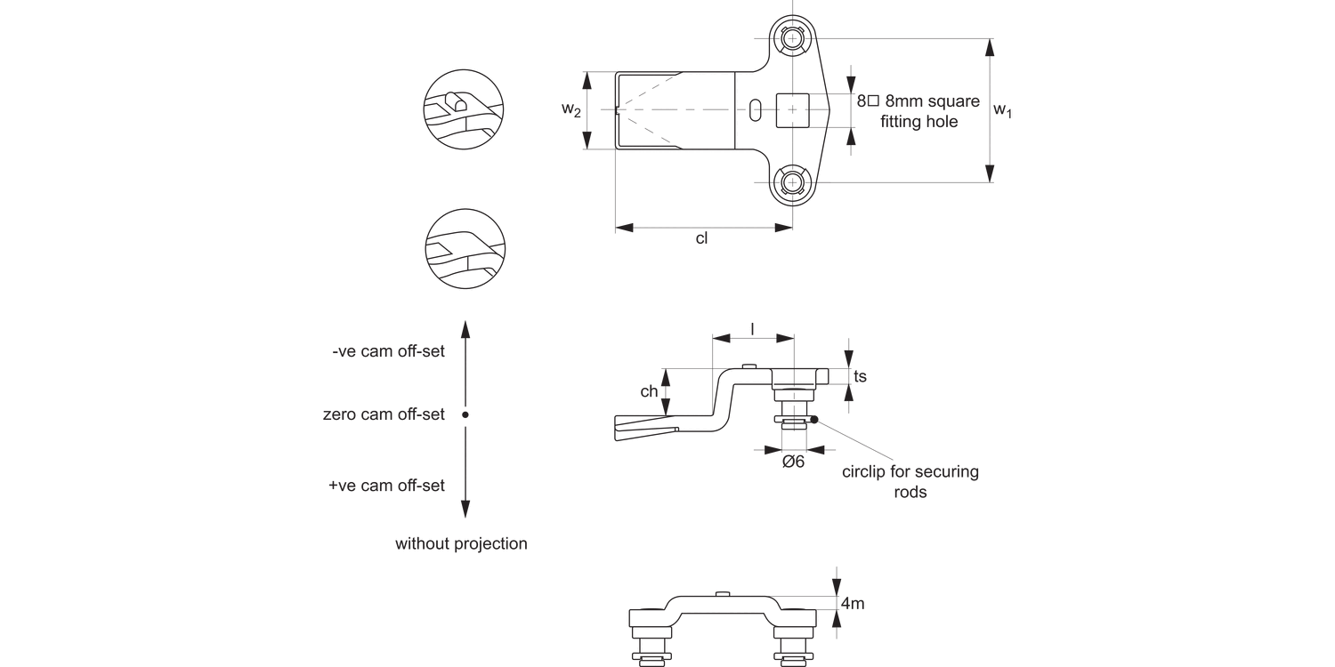 CC0040 Two Point Cams - Flexi-System