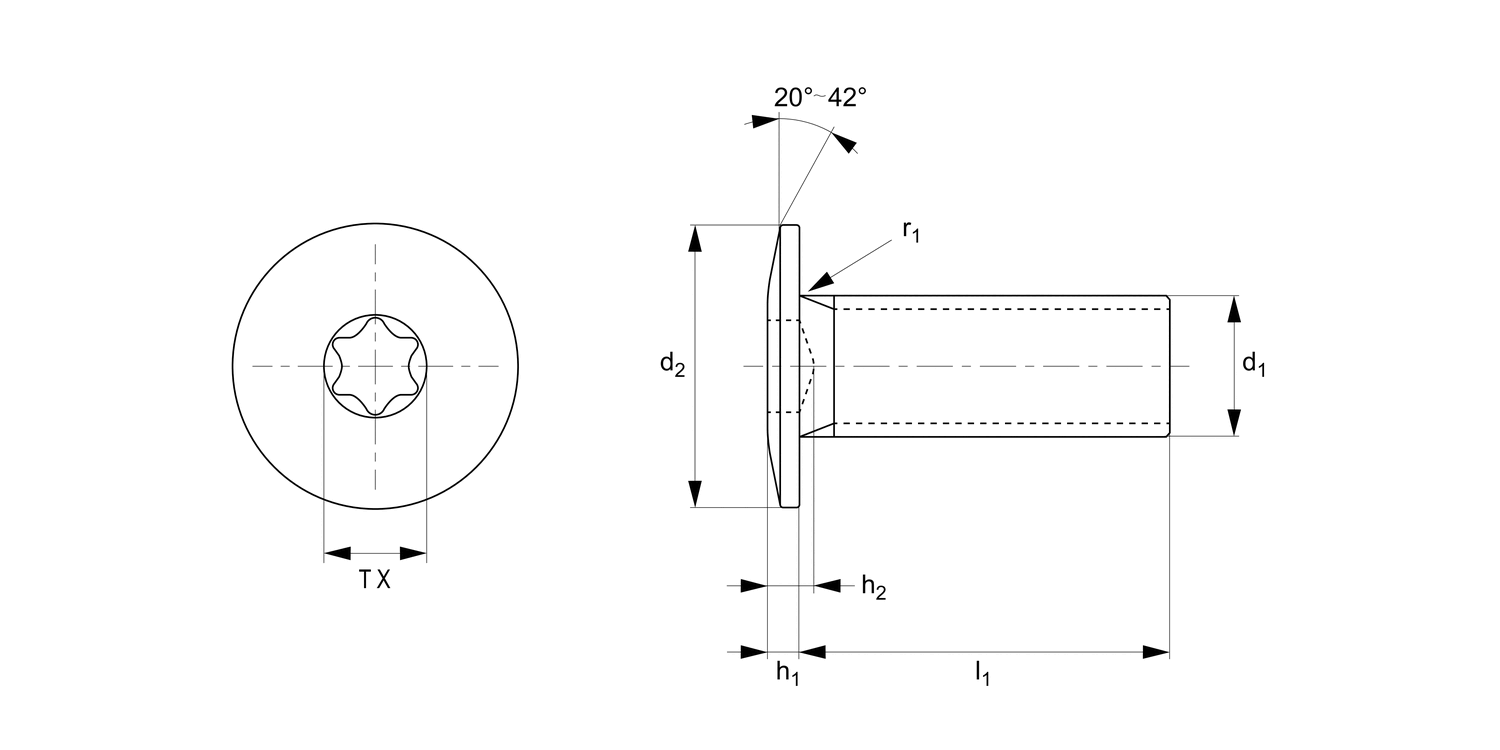T0209.A2 Ultra Low Head Cap Screws
