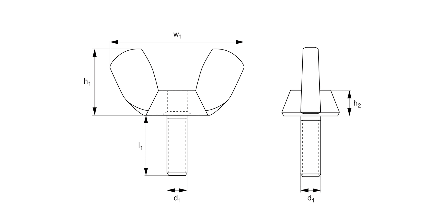 B0528.B0 Wing Screw